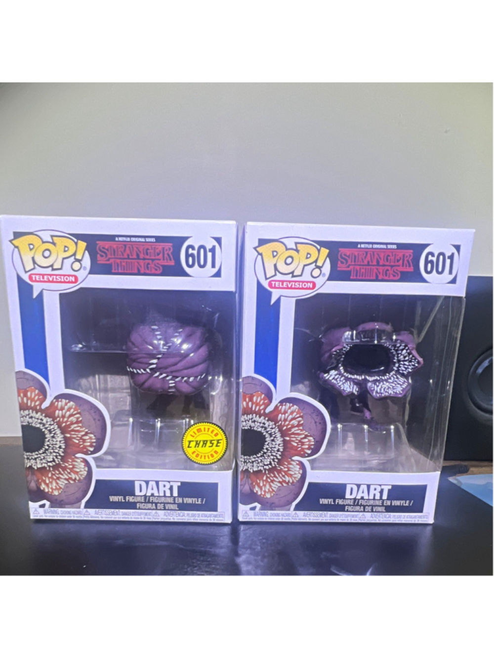 Funko Pop! Stranger Things Dart Chase and normal Vinyl Figure combo!